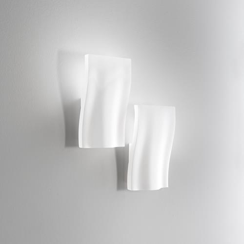 APPLIQUE SOUL BIANCO 1XE14 15,5X27X7CM