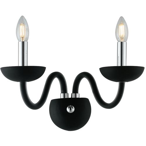 APPLIQUE ALFIERE NERO/CROMO 2XE14 12X23X