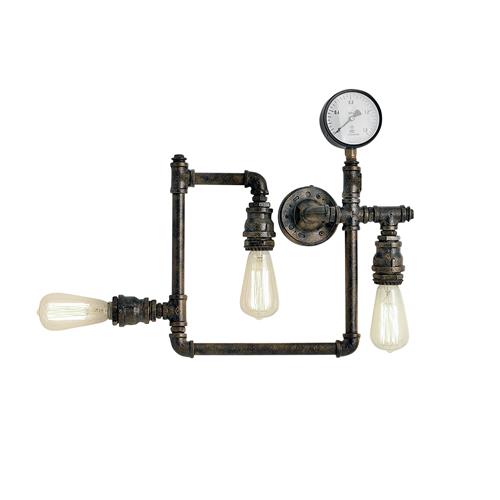 PLAFONIERA AMARCORD RUGGINE 3XE27 48X9,5