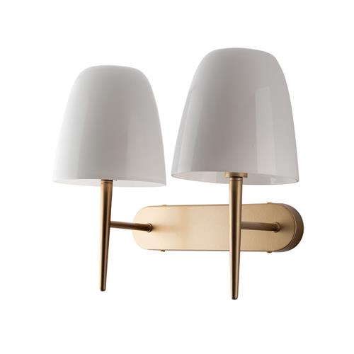 APPLIQUE ARES BIANCA 2XE14 42X22X33,7CM