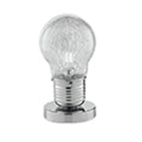 LUME LAMPADINA CROMO 1XE14 15X28CM