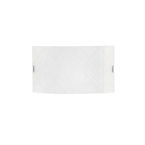 APPLIQUE VECTOR BIANCA/GRIGIA 2XE27 35X1