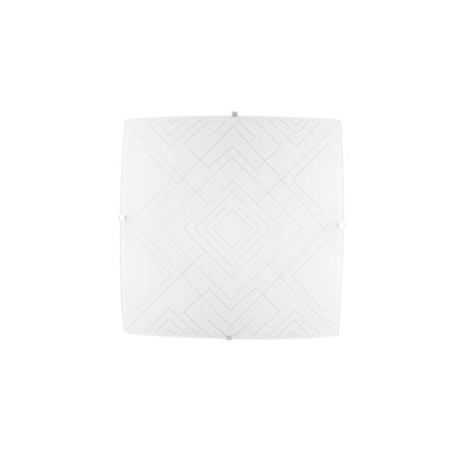 PLAFONIERA VECTOR BIANCA/GRIGIA 2XE27 30