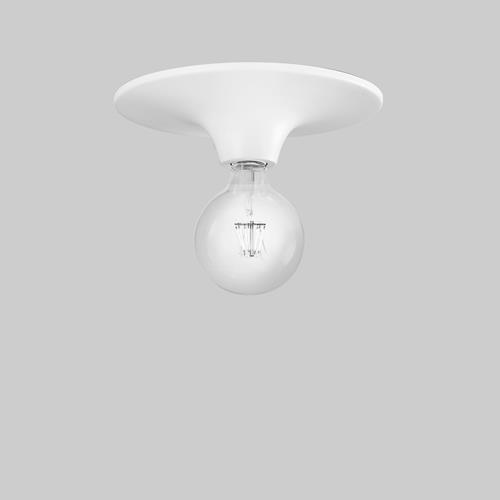 PLAFONIERA VESEVUS BIANCO 1XE27 30X8CM