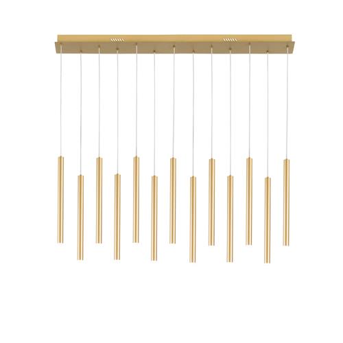 SOSPENSIONE LED PYPE ORO 5W 470LM CCT 2,