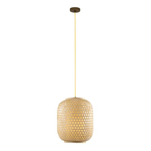 SOSPENSIONE ZEN LEGNO 1XE27 30X30X120CM