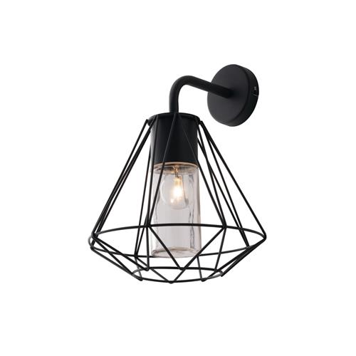 APPLIQUE MANDALA NERA 1XE27 IP44 29,5X36