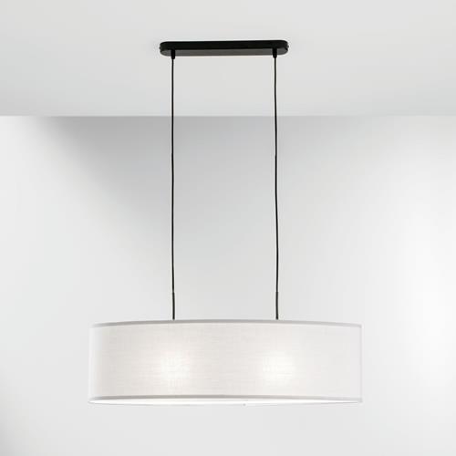 SOSPENSIONE CAPITAL BIANCA 2XE27 78X78X1