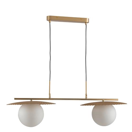 SOSPENSIONE CHAPLIN ORO 2XE27 97X146,2CM