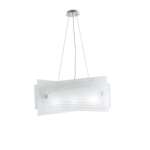 SOSPENSIONE CONCEPT BIANCA 4XE27 60X20X1
