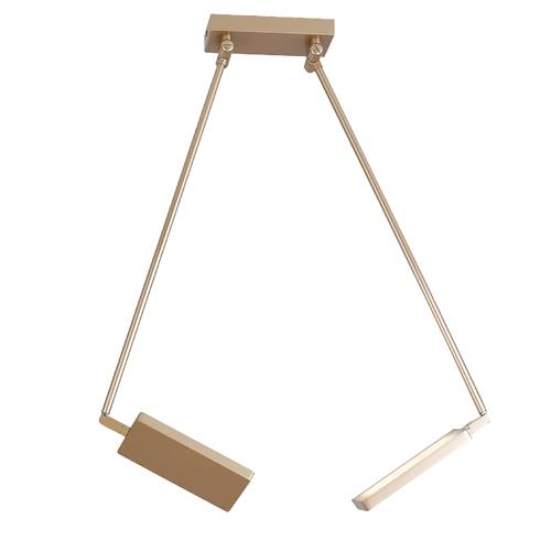 PLAFONIERA LED BOOK ORO 36W 3640LM 3200K