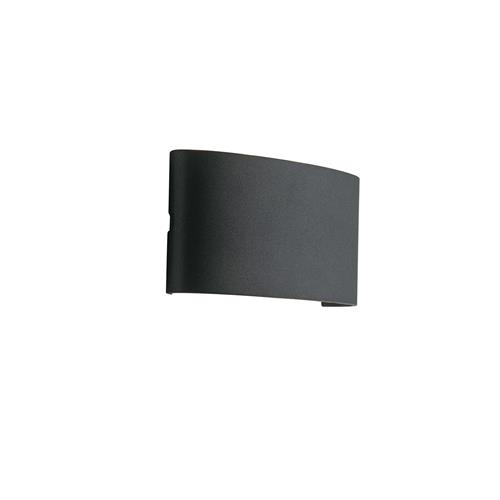 APPLIQUE BIEMISSIONE LED BEETLE ANTRACIT