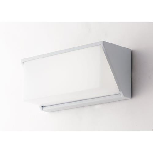 APPLIQUE LED LUXON BIANCA IN ALLUMINIO 1