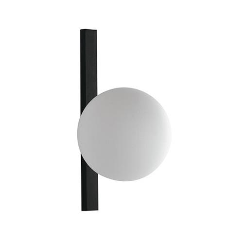 APPLIQUE ENOIRE NERO 1XE14 14X28CM