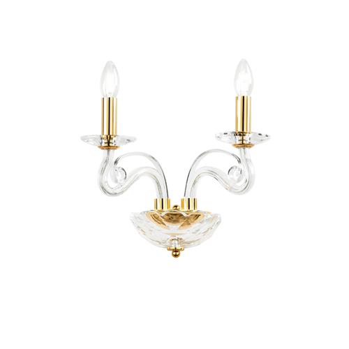 APPLIQUE EPOQUE ORO 2XE14 36X23X31CM