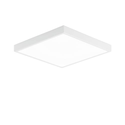 PLAFONIERA LED DOMO BIANCA QUADRATA 24W