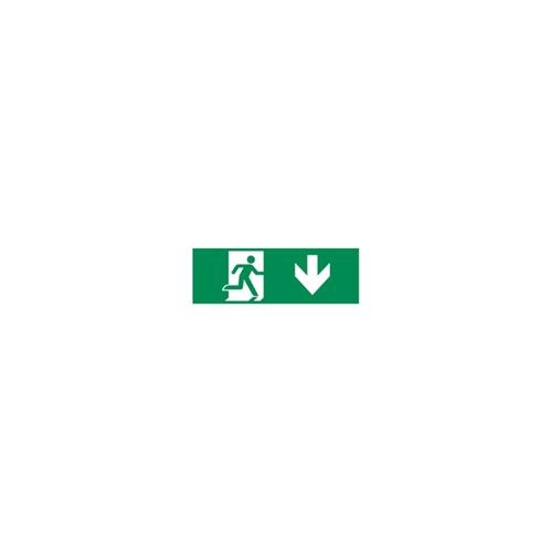 ARROW DOWN GREEN STICKER FOR B221