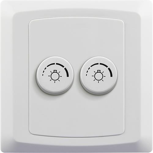 500W 2 GANG DIMMER SWITCH SP