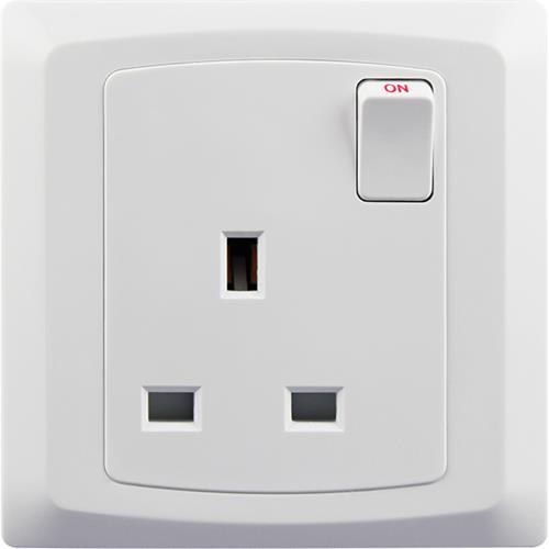 13A 1 GANG  SW/SOCKET SP