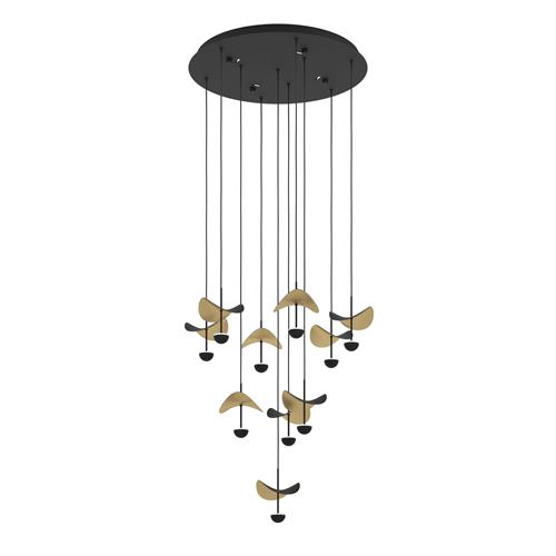 Recessed wall luminaire for indoors & ou