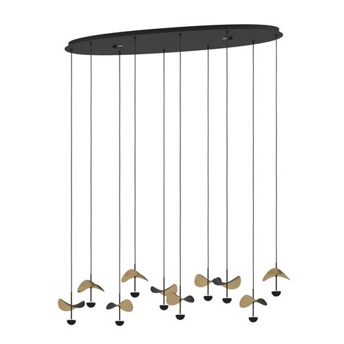 Recessed wall luminaire for indoors & ou