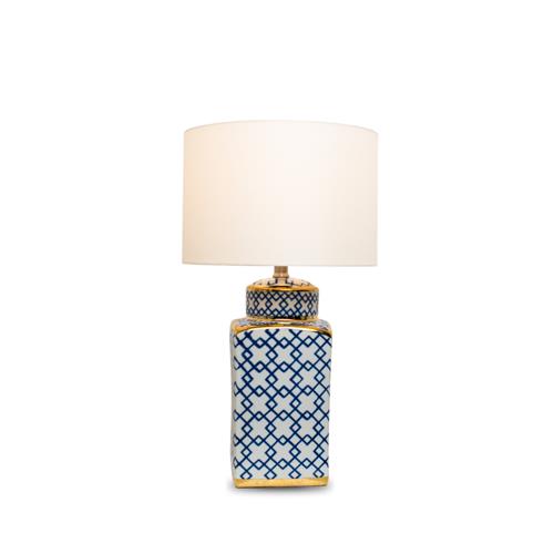 Oriental Ceramic lamp H 56cm