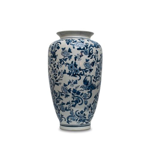 Oriental Ceramic Vase - 37cm