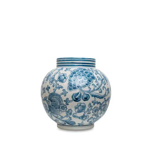 Oriental Ceramic Vase - 25cm