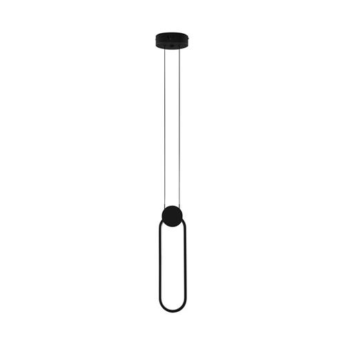 Sandy Black Aluminium & Acrylic  LED 11