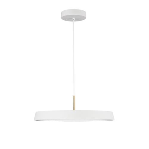 Matt White Aluminium & Acrylic LED 35 Wa