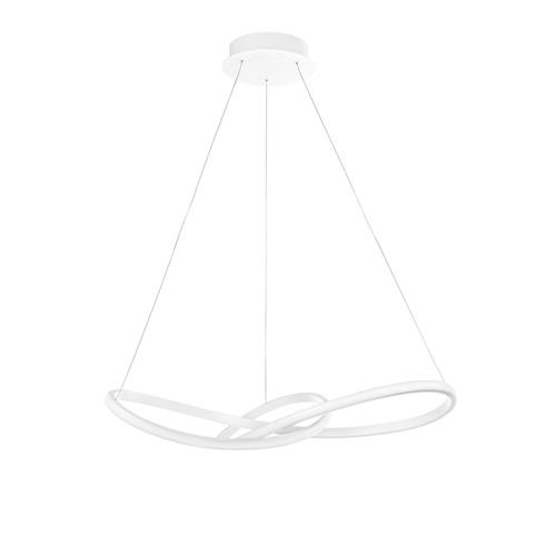 White Aluminium  & Acrylic  LED 53 Watt