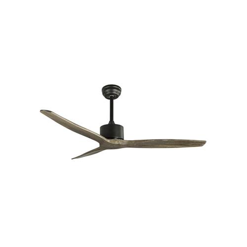 Vento Fan - Matt Black & Brown Steel & G