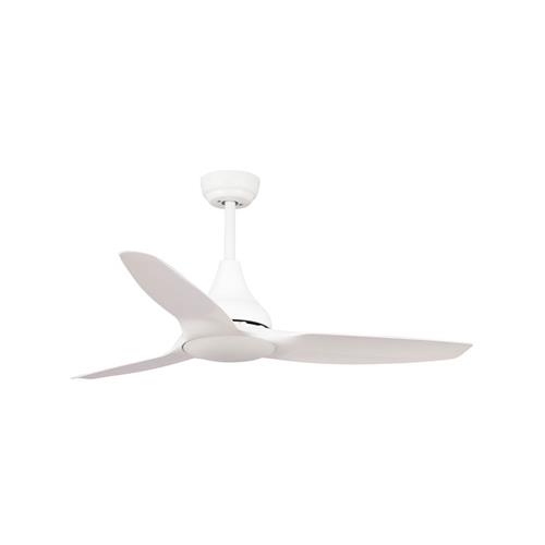 Samoa Fan - White Plywood Steel & Glass