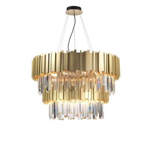 Baladona Pendant - Golden Brass Aluminiu