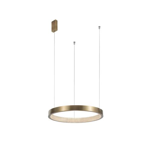 Antique Brass Aluminium & Acrylic LED 1