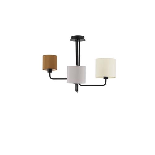 Bitonto Pendant - Sandy Black & Grey & B
