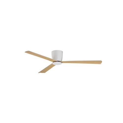 Dell Fan - White & Natural Aluminium & T