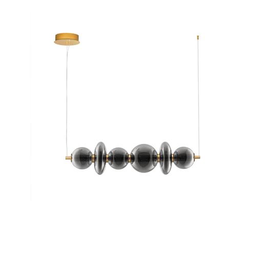 Triac Dimmable Brass Gold Metal  & smoky