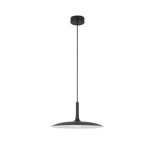 Matt Black Steel & Resin  LED 16 Watt 22