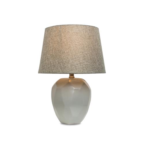 MATT GREY Table Lamp 42cm
