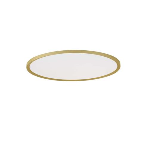 Triac Dimmable  Brushed Gold Metal, Alum
