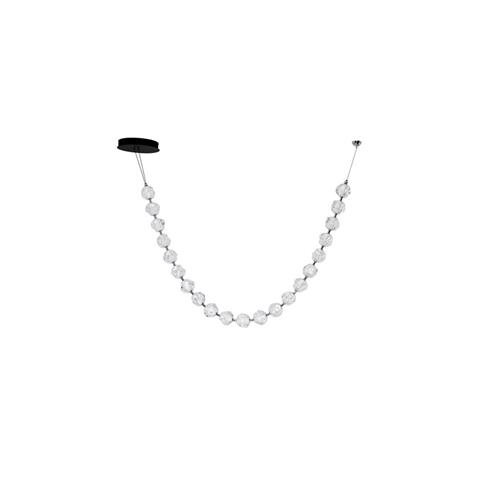 Triac Dimmable  Sandy Black & Chrome Met