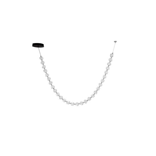 Triac Dimmable  Sandy Black & Chrome Met