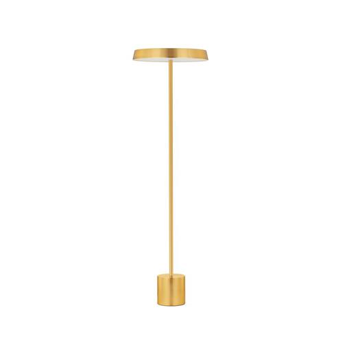 Satin Gold Aluminium & Acrylic Black Fab