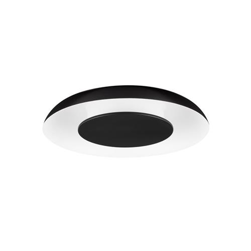 Triac Dimmable Sandy Black & White Metal