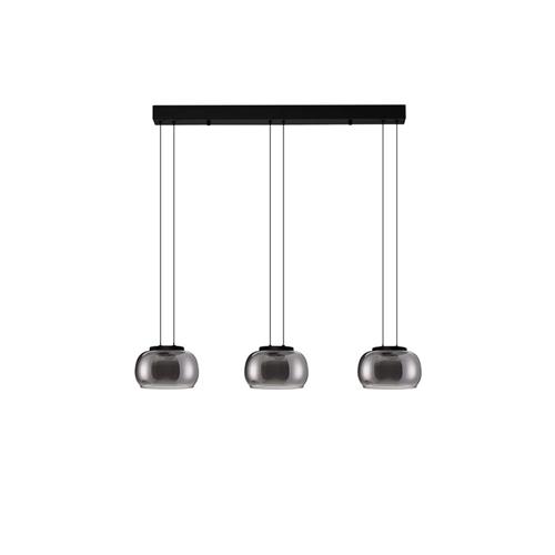 Triac Dimmable Matt Black Metal & Smoky