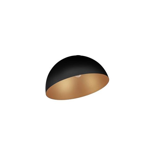 Sandy Black & Inner Gold Metal  LED E27