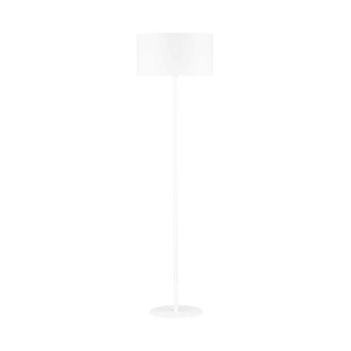 Sandy White Metal & Fabric  LED E27 1x12