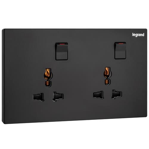 MBLACK 2G 16A MSTD SWITCH SKT