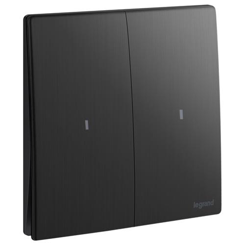 BB 2G 1W 16A ILLUM SWITCH